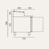 Exquisite Stainless Steel Top Food Preparation Refrigerators - MTC263H