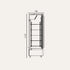 Exquisite Three Glass Door Upright Display Fridge - SMC1600