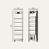 Exquisite One Glass Doors Upright Display Fridge – Black - DC410