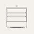 Exquisite Counter Top Cold Cake Display Curved Glass 120L - CTC120