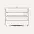 Exquisite Counter Top Cold Cake Display Curved Glass 160L - CTC160