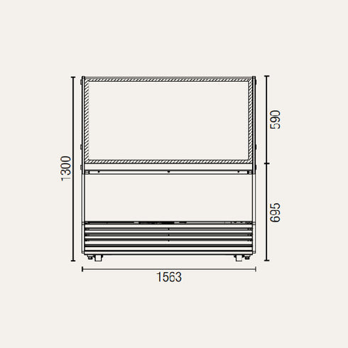 Exquisite 16 Tubs Ice Cream Scooping Freezers - IC16T