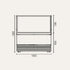 Exquisite 16 Tubs Ice Cream Scooping Freezers - IC16T