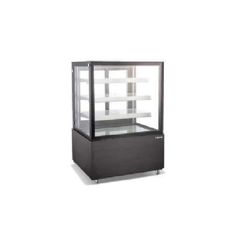 Exquisite Four Tiers Cake Display Fridge – Black finish - CDS309B