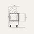 Exquisite Saladette Food Preparation Fridge – Static -