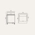 Exquisite One Door Food Preparation Fridge - ICC260H