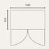 Exquisite Two Solid Doors Upright Storage Freezers - GSF1202H