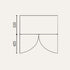 Exquisite Two Swing Doors Backbar Display Fridge - Low Height - UBC210L
