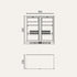 Exquisite Two Sliding Doors Backbar Display Fridge - UBC210S