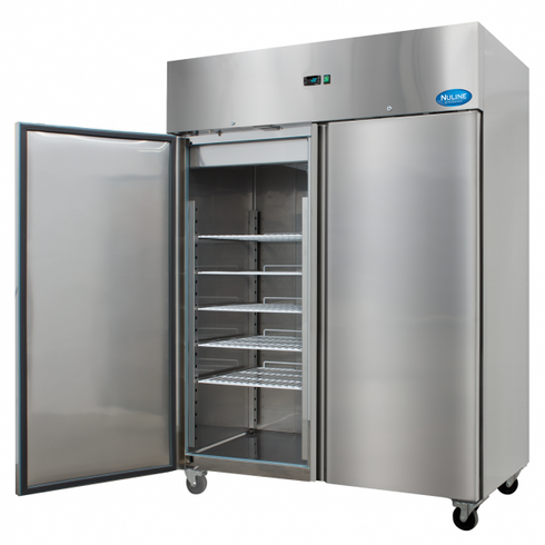 Nuline Two Door Refrigerated Incubator – Stainless Steel – Solid Doors – 1400 litres - MFi140TN