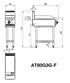 COOKRITE 300mm Hotplate AT80G3G-F