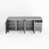AG Three Door Commercial Worktop / Under Bench Fridge 800mm Depth - PAX3100TN