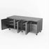 AG Three Door Commercial Worktop / Under Bench Fridge 800mm Depth - PAX3100TN
