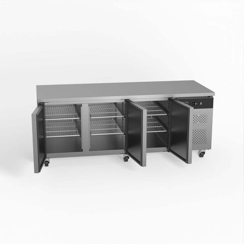 AG Three Door Commercial Worktop / Under Bench Fridge 800mm Depth - PAX3100TN