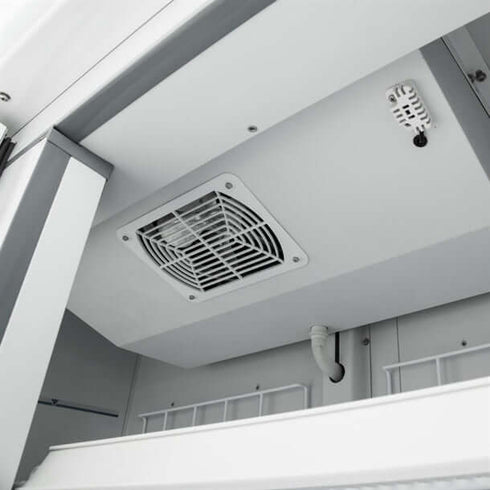 Polar G-Series 2-Door Upright Display Freezer 920Ltr White GH507-A