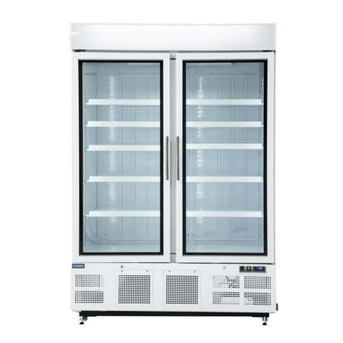 Polar G-Series 2-Door Upright Display Freezer 920Ltr White GH507-A
