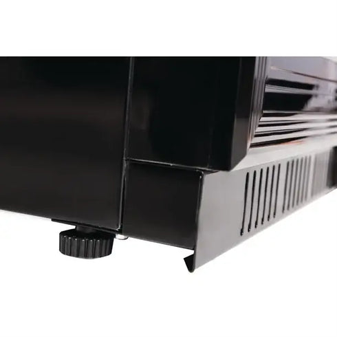 Polar G-Series 900mm Triple Solid Door Back Bar Cooler in Black 330Ltr GL017-A
