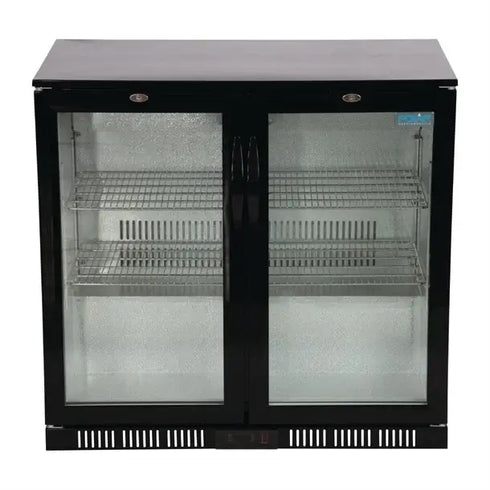 Polar G-Series Back Bar Cooler with 2 Doors (Hinged)198Ltr GL012-A