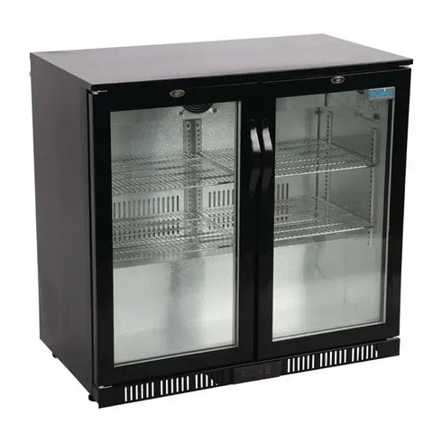 Polar G-Series Back Bar Cooler with 2 Doors (Hinged)198Ltr GL012-A