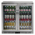 Polar G-Series Back Bar Cooler with 2 Doors (Hinged) Stainless Steel 208Ltr GL008-A