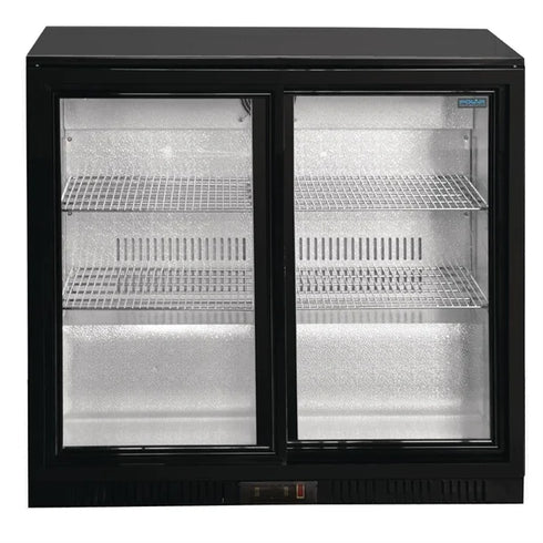 Polar G-Series Back Bar Cooler with 2 Doors (Sliding) 198Ltr GL010-A