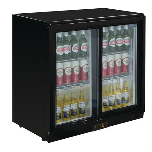 Polar G-Series Back Bar Cooler with 2 Doors (Sliding) 198Ltr GL010-A
