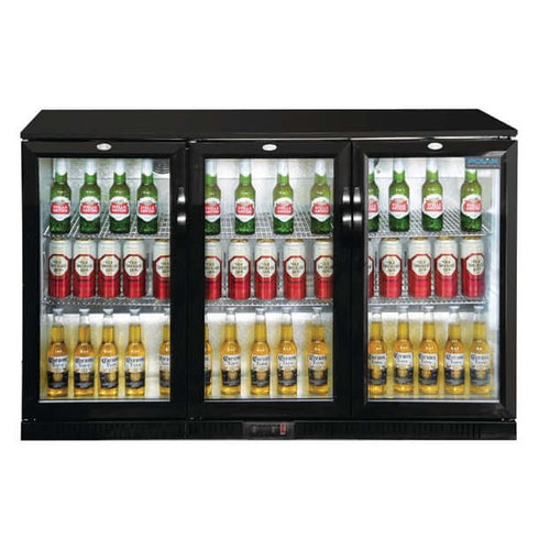 Polar G-Series Back Bar Cooler with 3 Doors (Hinged) 320Ltr GL014-A