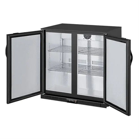 Polar G-Series Back Bar Cooler with Double Solid Doors 208Ltr GL016-A
