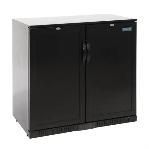 Polar G-Series Back Bar Cooler with Double Solid Doors 208Ltr GL016-A