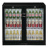 Polar G-Series Counter Back Bar Cooler with Double Hinged Doors 208Ltr GL002-A