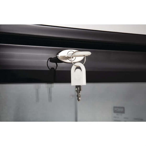 Polar G-Series Counter Back Bar Cooler with Double Hinged Doors 208Ltr GL002-A