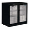 Polar G-Series Counter Back Bar Cooler with Double Hinged Doors 208Ltr GL002-A