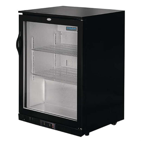 Polar G-Series Counter Back Bar Cooler with Hinged Single Door 138Ltr GL001-A