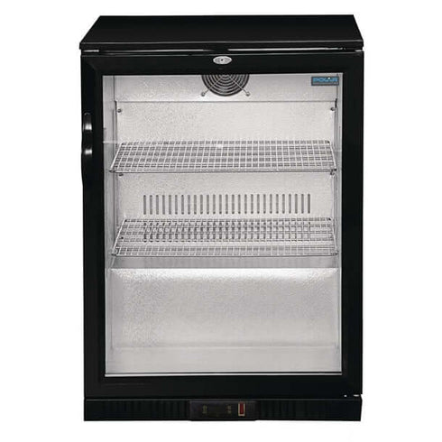 Polar G-Series Counter Back Bar Cooler with Hinged Single Door 138Ltr GL001-A
