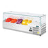 Polar G-Series Countertop Square Glass Prep Fridge GD875-A