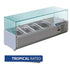 Polar G-Series Countertop Square Glass Prep Fridge GD875-A
