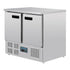 Polar G-Series Double Door Counter Fridge 240Ltr U636-A