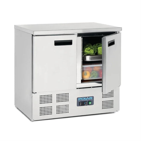 Polar G-Series Double Door Counter Fridge 240Ltr U636-A