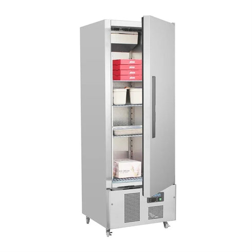 Polar G-Series Single Solid Door Slimline Upright Freezer 440Ltr G591-A