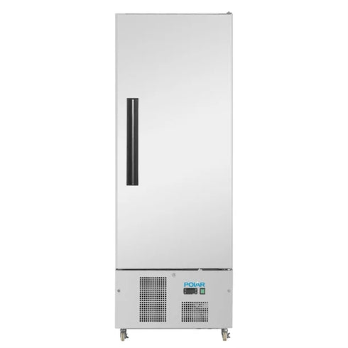 Polar G-Series Single Solid Door Slimline Upright Freezer 440Ltr G591-A