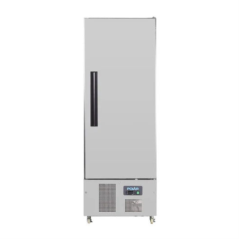 Polar G-Series Single Solid Door Slimline Upright Freezer 440Ltr G591-A