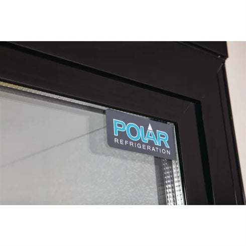 Polar G-Series Upright Back Bar Cooler with Double Sliding Doors 490Ltr GJ448-A