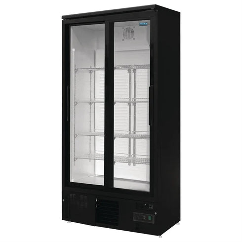 Polar G-Series Upright Back Bar Cooler with Double Sliding Doors 490Ltr GJ448-A