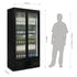 Polar G-Series Upright Back Bar Cooler with Double Sliding Doors 490Ltr GJ448-A