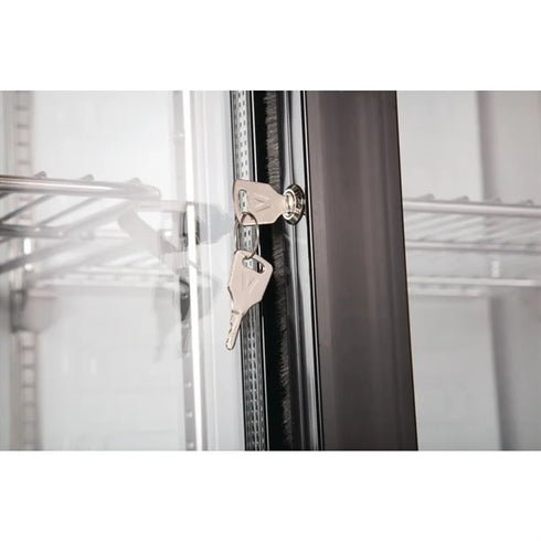 Polar G-Series Upright Back Bar Cooler with Double Sliding Doors 490Ltr GJ448-A