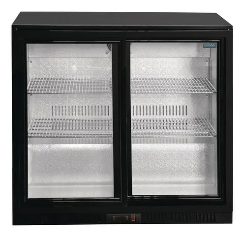 Polar G Series Counter Back Bar Cooler with Sliding Doors 208Ltr GL003-A