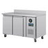 Polar U-Series 2 Door Counter Freezer with Upstand 282Ltrr DL916-A