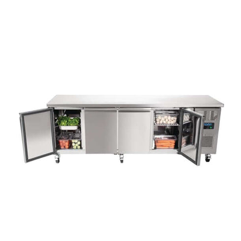 Polar U-Series 4 Door Counter Fridge 449Ltr G379-A