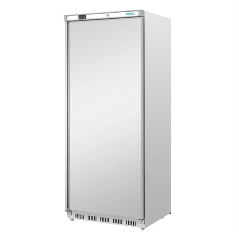 Polar C-Series Single Door Upright Fridge Stainless Steel 600Ltr CD084-A