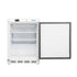 Polar C-Series Under Bench Fridge White 150Ltr CD610-A